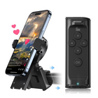 Bluetooth Page Turner Remote with Phone Stand, Camera Shutter Remote, 360 Rotating Phone Holder, Phone Accessories