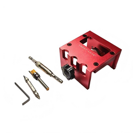 Door Hardware Jig for Door Latch Mortise