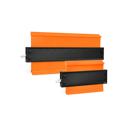 Contour Gauge with Lock, Profile Gauge Scribing Tool for Tile and Laminate Flooring, Carpentry Tools for Auto Body