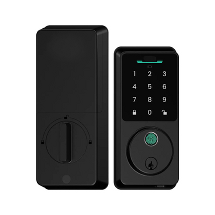 Fingerprint Smart Lock, Keyless Entry Door Lock with Keypad and Auto Locking for Front Door and Home Security