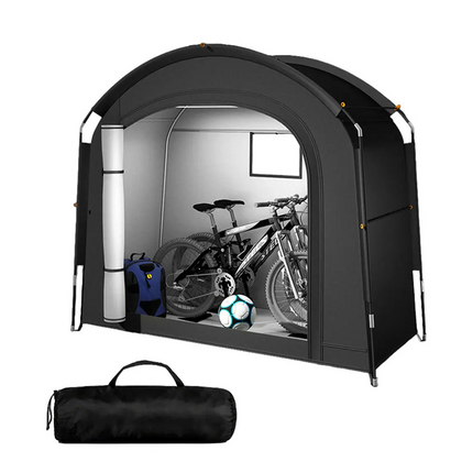 Portable Shed, Waterproof Bike Shed for Motorcycle and Lawn Mower, Garden Storage Tent, Outdoor Toy Storage