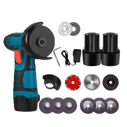 Cordless Angle Grinder 3 Inch, Mini Angle Grinder Brushless, Handheld Grinder for Metal Cutting, Cordless Power Tool