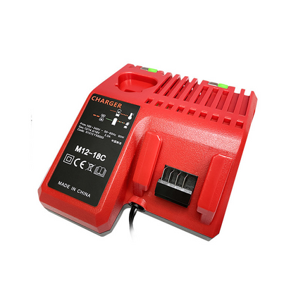 Battery Charger Replacement, 18V Lithium Ion Battery Charger for Power Tool Batteries, Drill Battery Charger