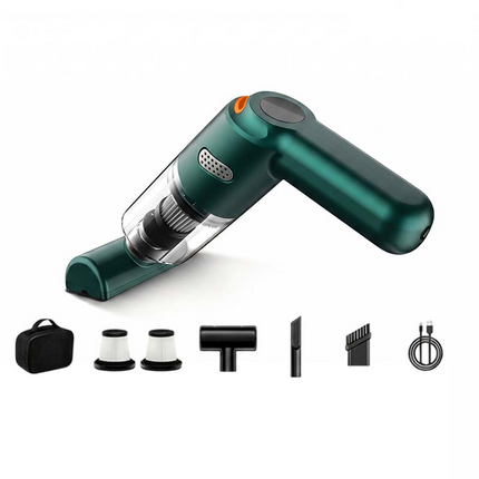 Cordless Car Vacuum, Cordless Handheld Vacuum with Washable Filter, Handheld Car Vacuum with Nozzles and Storage Bag