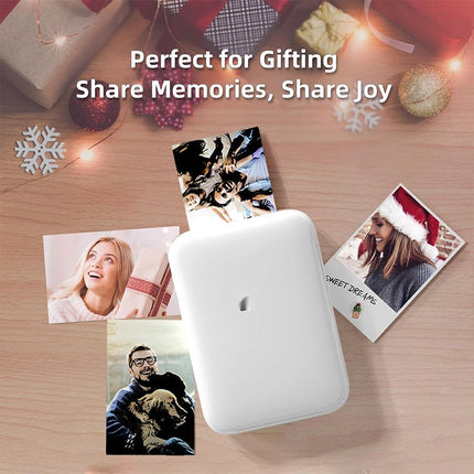 Mini Photo Printer for iPhone and Android, Portable Photo Printer with AR Scanner