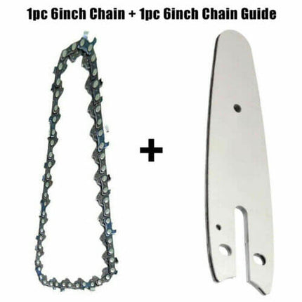 Chain Saw Parts with Guide Bar for Mini Electric Chainsaw – image 9