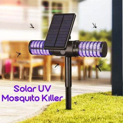 Solar Mosquito Killer Lamp Outdoor, Bug Zapper for Backyard and Patio