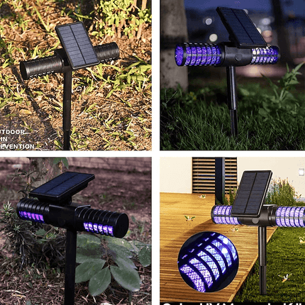 Solar Mosquito Killer Lamp Outdoor, Waterproof Mosquito Trap with UV LED Lamp – image 11