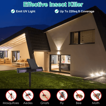 Solar Mosquito Killer Lamp Outdoor, Bug Zapper for Backyard and Patio – image 10