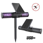 Solar Mosquito Killer Lamp Outdoor, Bug Zapper for Backyard and Patio, Waterproof Mosquito Trap with UV LED Lamp