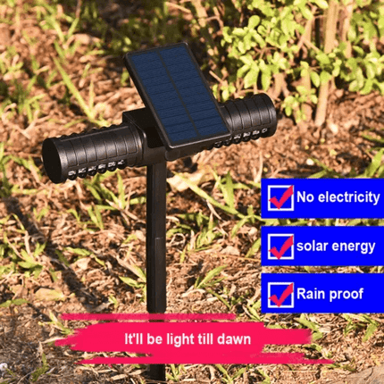 Solar Mosquito Killer Lamp Outdoor, Waterproof Mosquito Trap with UV LED Lamp