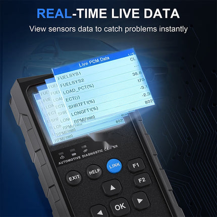 OBD2 Scanner Bluetooth Wireless, Car Diagnostic Tool with IPS Screen – image 4