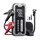 Portable Jump Starter, Jump Box with Portable Air Compressor, Portable Tire Inflator with Power Bank and LED Light