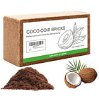 Coconut Coir Bricks for Plants, Coco Coir Brick Seed Starting Mix, Soil Conditioner for Hydroponic Growing Medium