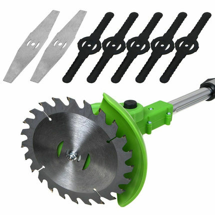 Battery Powered Weed Eater with Blade, Electric Weed Wacker