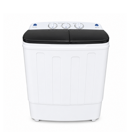 Portable Washer and Dryer Combo, Twin Tub Mini Washing Machine, Portable Washing Machine for Apartment and RV