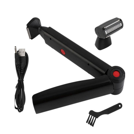 Electric Back Shaver, Back Hair Remover with Extendable Handle