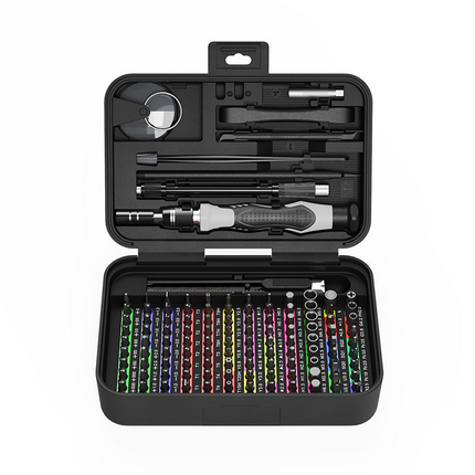Precision Screwdriver Set 132 in 1, Magnetic Screwdriver Bit Set, Small Screwdriver Set for Phone and Computer Repair