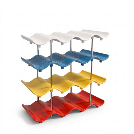 Cup Storage Rack, Stackable Kitchen Cabinet Organizer for Tumblers, Water Bottle Organizer, Coffee Station Organizer