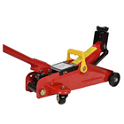 Low Profile Car Jack, 2 Ton Floor Jack for Cars and Small SUVs, Hydraulic Jack with Steel Wheels and Safety Valve