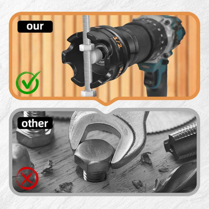 Threaded Rod Nut Driver, HVAC Tool – image 9