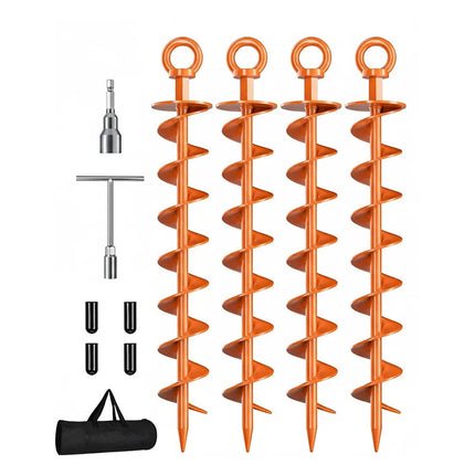 Screw In Ground Anchors 4 Pack – image 13