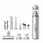 White Vacuum + Floor Brush + 2 Replacement Filters