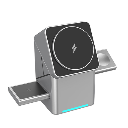 3 in 1 Charging Station, Magnetic Wireless Charger for iPhone and Watch