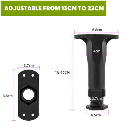 Adjustable Bed Support Legs 6 Pack, Heavy Duty Bed Frame Parts for 620 lbs – image 11