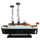 Essential Oil Diffuser, Jellyfish Steam Ship Aroma Diffuser, Cool Mist Humidifier with 7 Color Night Light