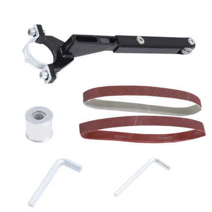 Angle Grinder Attachment Belt Sander, Detail Sander for Metal and Weld Seams – image 5
