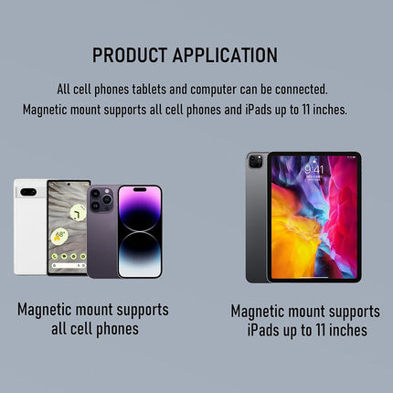 Foldable Wireless Keyboard with Touchpad, Computer Keyboard with Stand – image 5