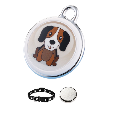 GPS Tracker for Dogs and Cats, Waterproof Dog Tracker for Collar