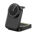 Magnetic Wireless Charging Station, 3 in 1 Charger for Phone Watch Earbuds