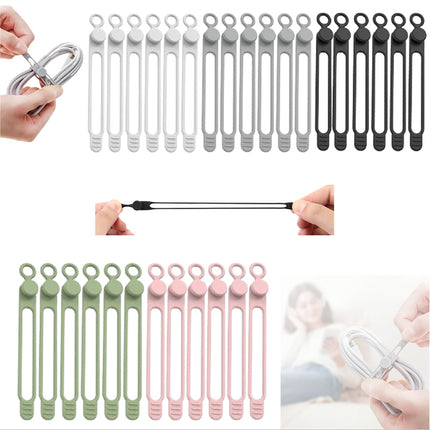 Cable Organizers, Reusable Cable Ties for Cable Management – image 4