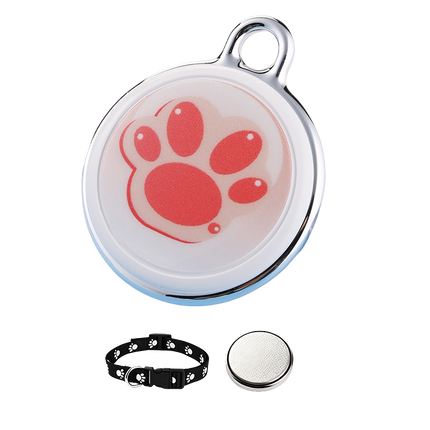GPS Tracker for Dogs and Cats, No Subscription Cat GPS Tracker, Waterproof Dog Tracker for Collar