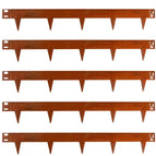 Rust-colored
