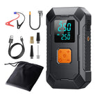 Portable Jump Starter, Car Battery Jump Starter with Portable Power Bank and LED Flashlight, 12V Jump Box