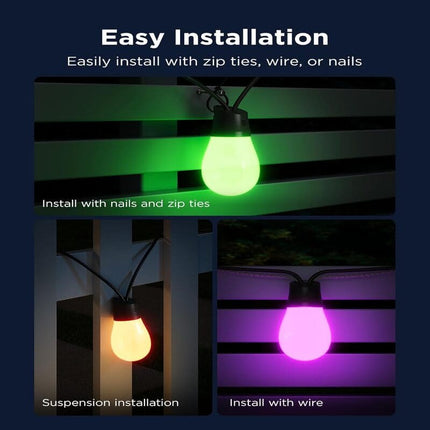 Outdoor String Lights Smart RGB – image 9