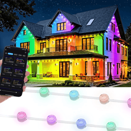 Permanent Outdoor Lights, Smart Exterior LED Lights with App Control