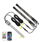 Spiral RGB LED Whip Lights 2 Pack, ATV Whip Light with App and Remote, UTV Accessories and ATV Accessories for Off Road