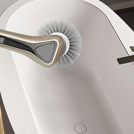 Electric Shower Scrubber with 7 Brush Heads, Electric Spin Scrubber for Bathroom and Tub – image 6