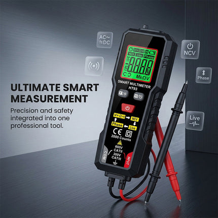 Digital Multimeter with Non Contact Voltage Tester, Electrical Tester with Voltmeter and Ohmmeter – image 7
