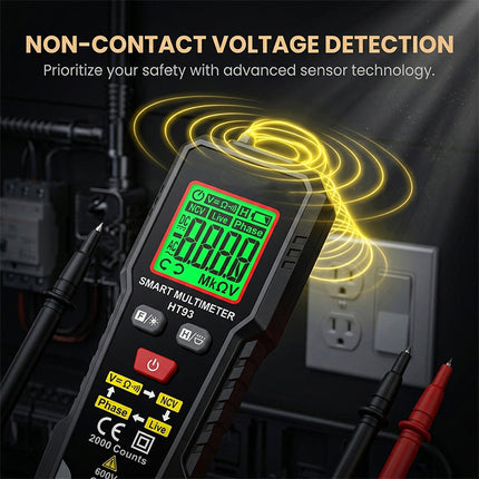 Digital Multimeter with Non Contact Voltage Tester, True RMS Multimeter – image 8