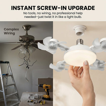 Ceiling Fan Light Bulb with Remote Control, Ceiling Fan Lamp – image 8