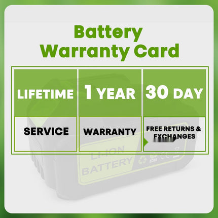 Replacement Batteries for Power Tools, Rechargeable Lithium Batteries for Lawn Mower – image 10
