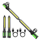 Magnetic Work Light Bar, Rechargeable Under Hood Work Light with Motion Sensor