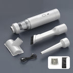 White-Brushless Version (Floor Brush +StorageBag +Metal Filter)