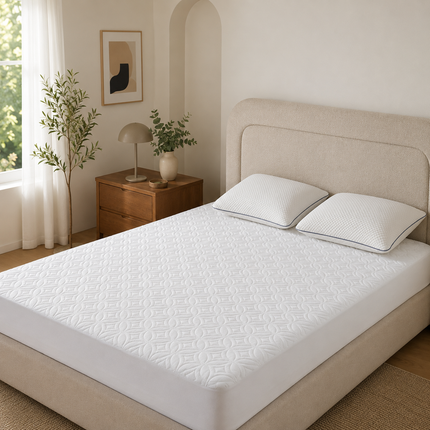 Quilted Waterproof Bed Cover for Twin to California King – image 8