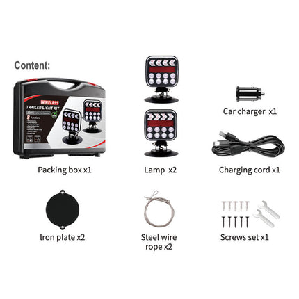 Wireless Trailer Lights for Truck, Trailer Light Kit for RV and Boat – image 9